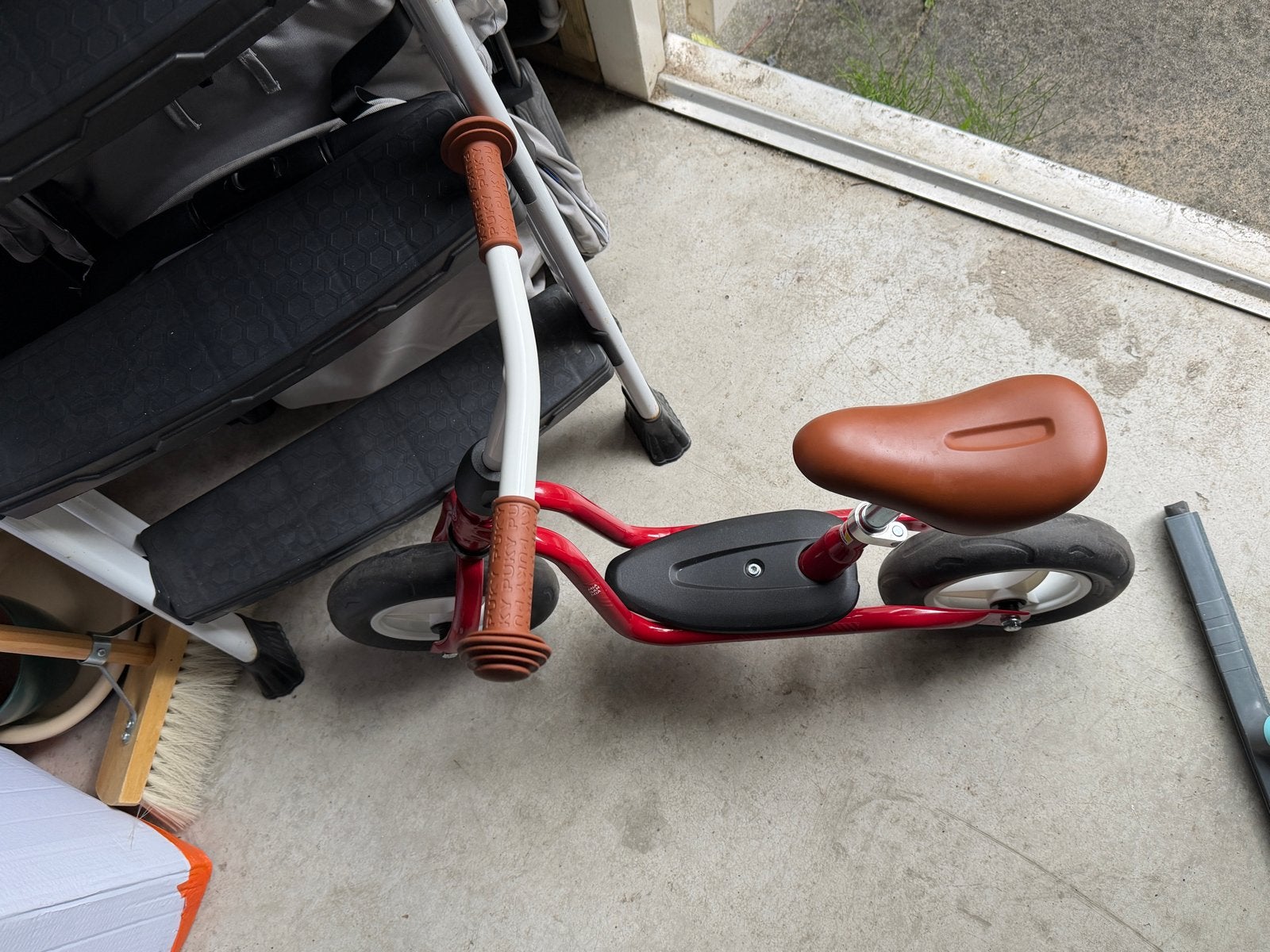 Puky loopfiets rood - perfect voor jonge avonturiers, Ophalen, Gebruikt, Minder dan 16 inch