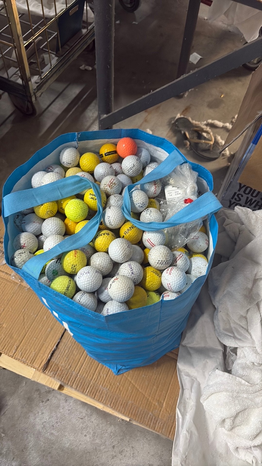Golfballen bigshopper voornamelijk range, Ophalen, Gebruikt, Bal(len)