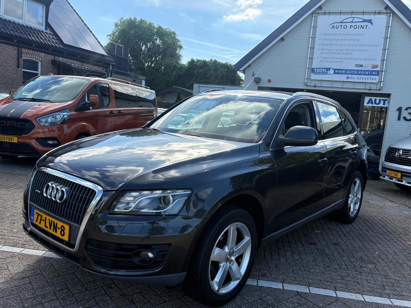 Audi Q5 2.0 TFSI QUATTRO NAVI/XENON/CRUISE/LEDER/PDC, Auto's, Euro 5, Gebruikt, Zwart, Bedrijf