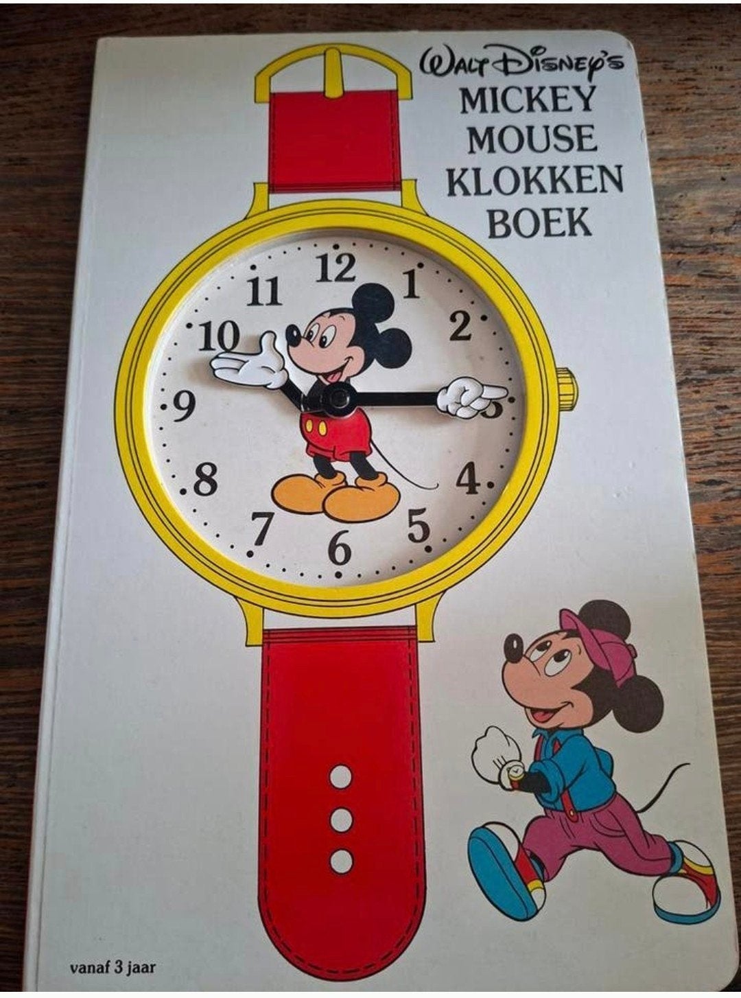 Mickey Mouse Klokken Boek - Leer klokkijken met Disney, Boeken, Gelezen, 3 tot 4 jaar, Ophalen of Verzenden, Walt Disney Company