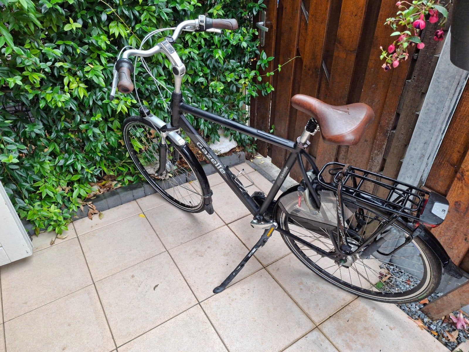 Gazelle Oranje plus heren fiets te koop., Fietsen en Brommers, Fietsen | Heren | Herenfietsen, Ophalen, Gebruikt, Versnellingen