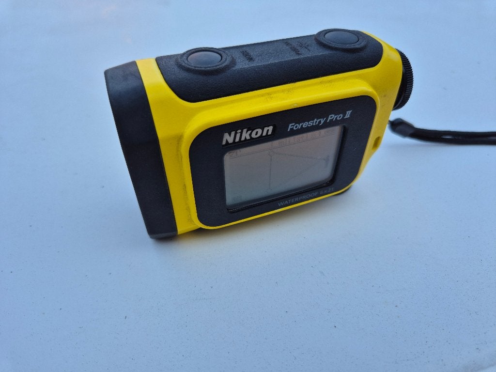 Laserafstandsmeter Nikon Forestry Pro II, Doe-het-zelf en Verbouw, Meetapparatuur, Ophalen of Verzenden, Gebruikt, Multimeter