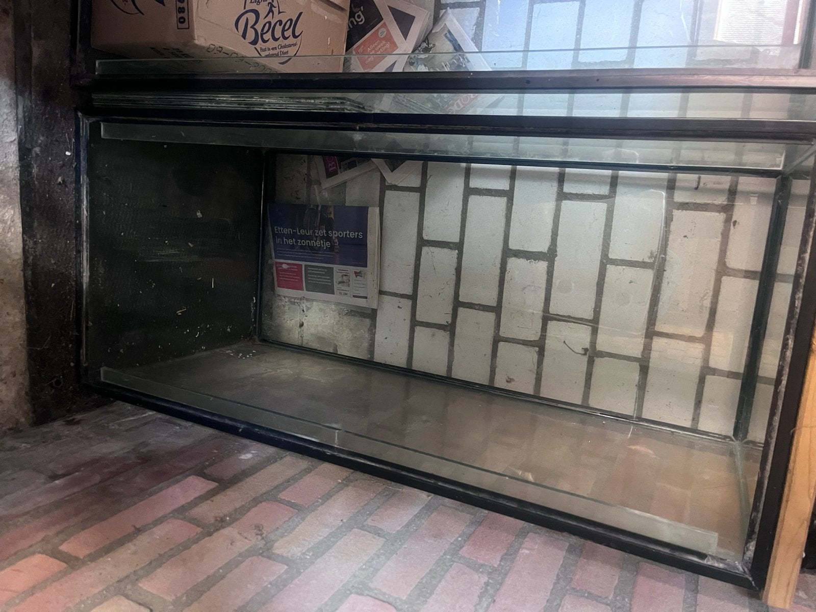 2x aquarium 100X45x45, Dieren en Toebehoren, Ophalen, Leeg aquarium