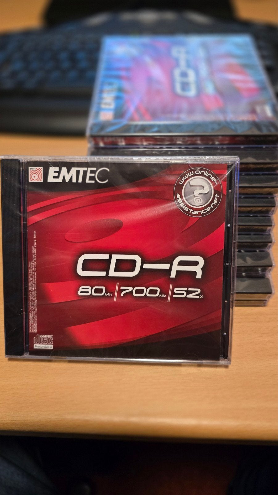 10x EMTEC CD-R 80 min 700 MB 52x - Nieuw in verpakking, Computers en Software, Ophalen, Nieuw, Cd, EMTEC
