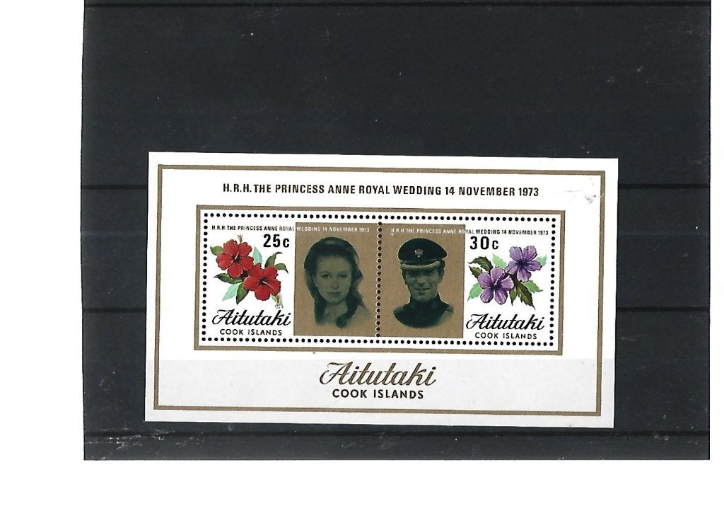 NR 502 AITUTAKI BLOK POSTFRIS, Verzenden, Postfris