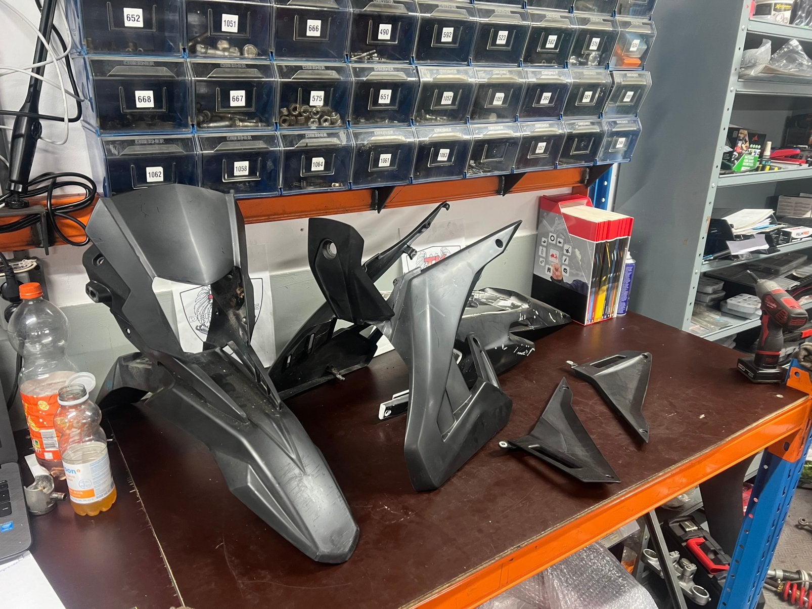 Aprilia sx50 kappenset vanaf 2018, Vanaf 2018, Gebruikt, Kappenset, Derbi/aprilia