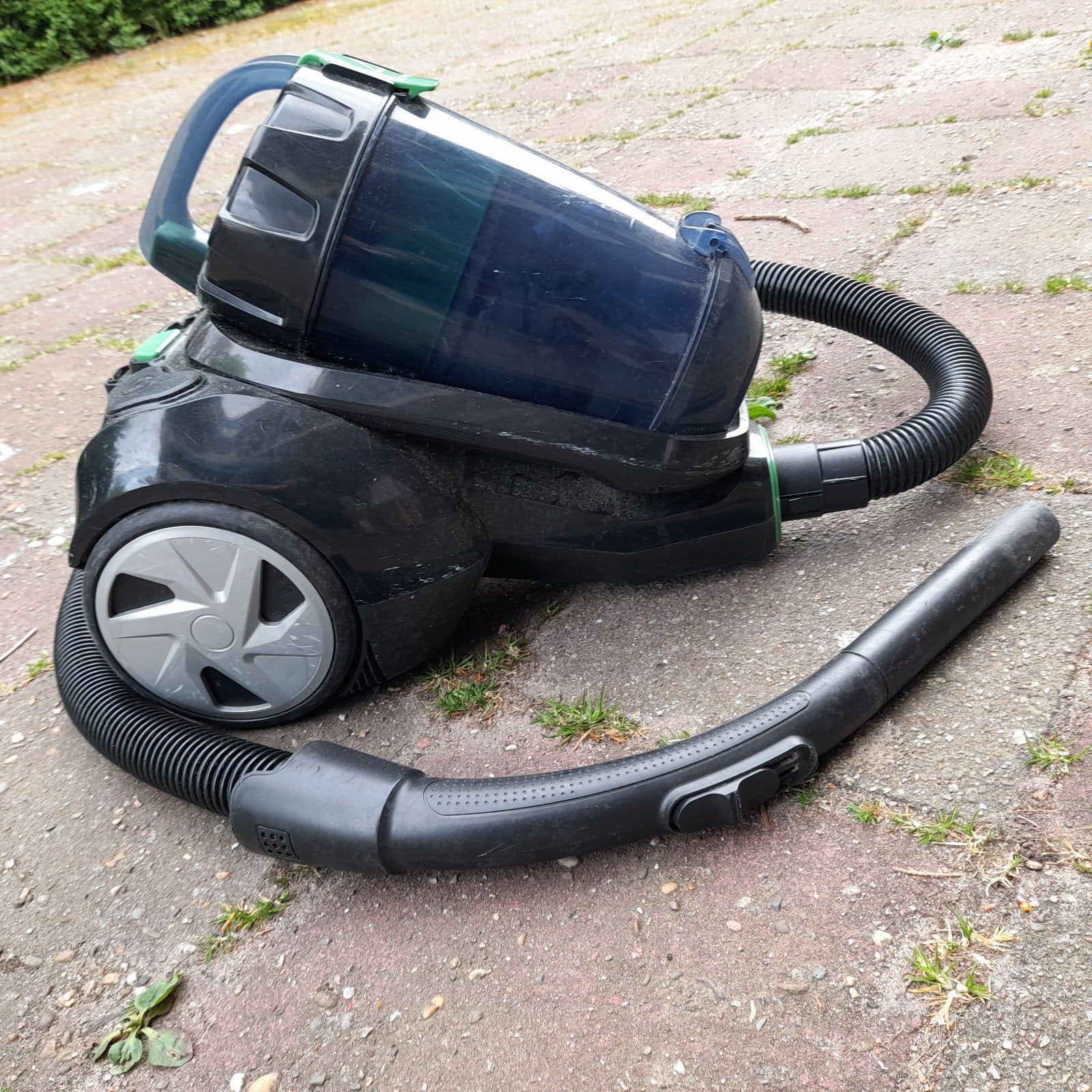 SAUBER stofzuiger, zonder stofzak, Witgoed en Apparatuur, Ophalen, Overige merken, Geschikt voor harde vloeren, Overige typen