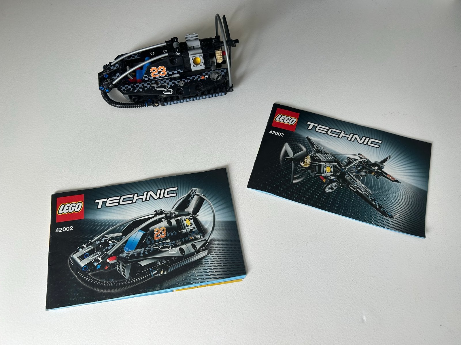 Lego Technic 42002 Hovercraft met handleidingen, Gebruikt, Lego, Ophalen of Verzenden, Complete set