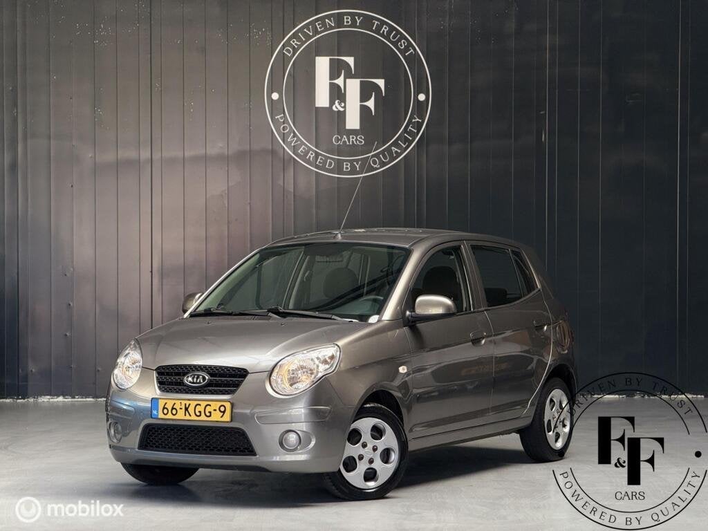 Kia Picanto 1.1 X-tra|Automaat|82.056 km NAP|Airco|Nieuwe AP, Auto's, Kia, Stof, Gebruikt, Zwart, 4 cilinders