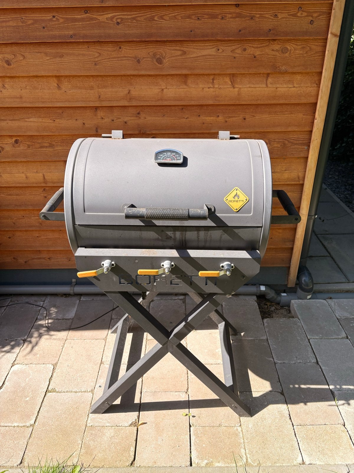 Boretti BBQ, Ophalen, Gebruikt