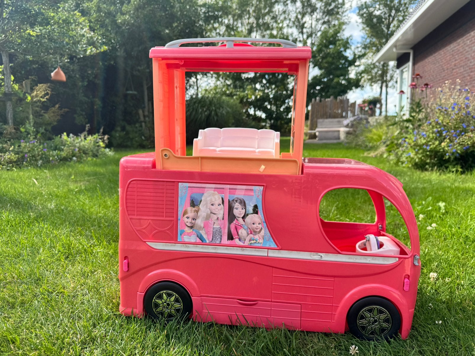 Barbie camper, Ophalen, Gebruikt, Barbie