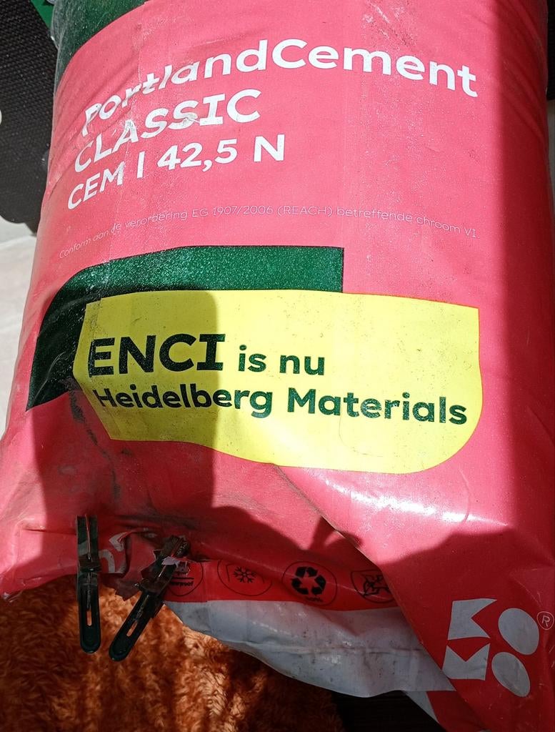 Zak cement, Tuin en Terras, Ophalen
