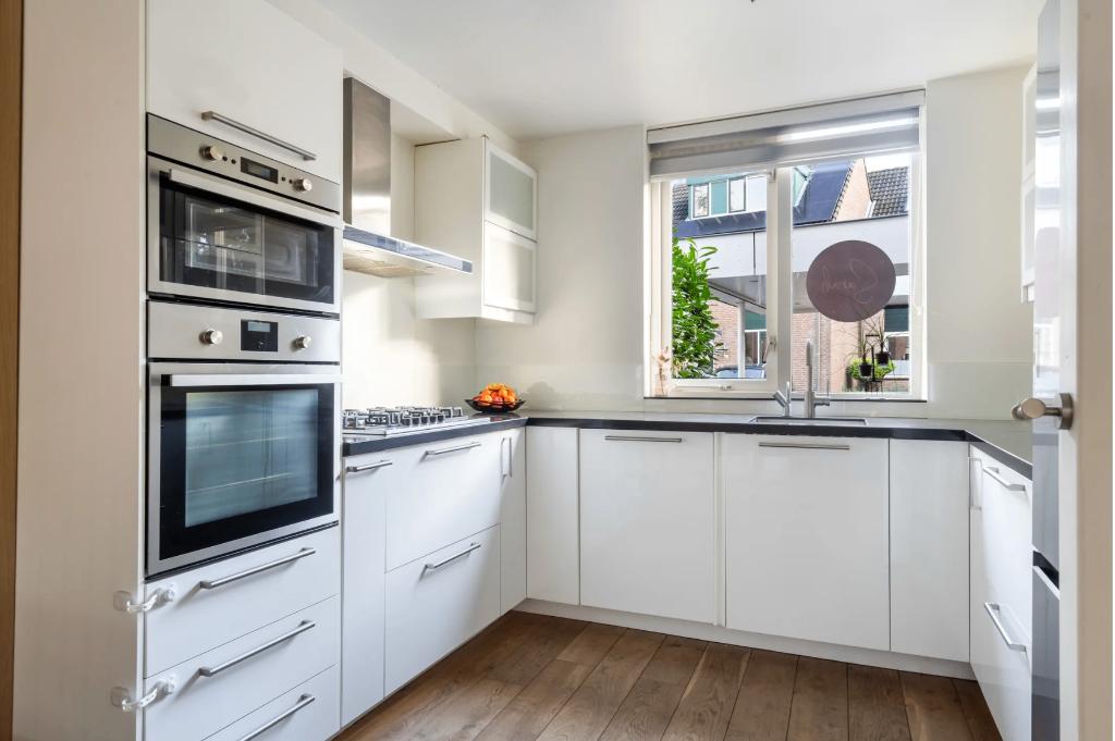Complete keuken, Huis en Inrichting, Ophalen, Gebruikt, U-keuken, Wit