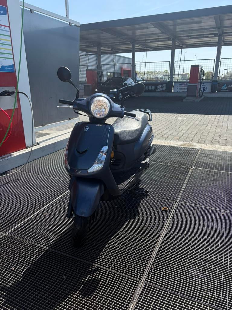 Sym fiddle 2 2024, Fietsen en Brommers, Snorfietsen en Snorscooters, Ophalen, SYM, Zo goed als nieuw, Benzine