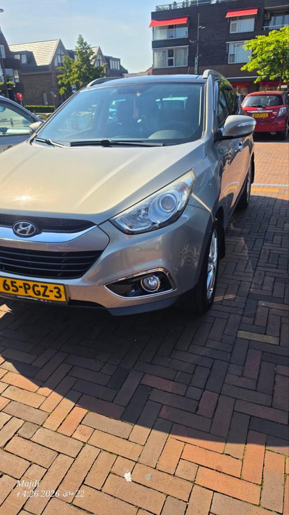 Hyundai iX35 2.0i Cvvt 163pk Aut. 2011 Grijs, Auto's, Hyundai, iX35, ABS, Achteruitrijcamera, Benzine, D, SUV of Terreinwagen