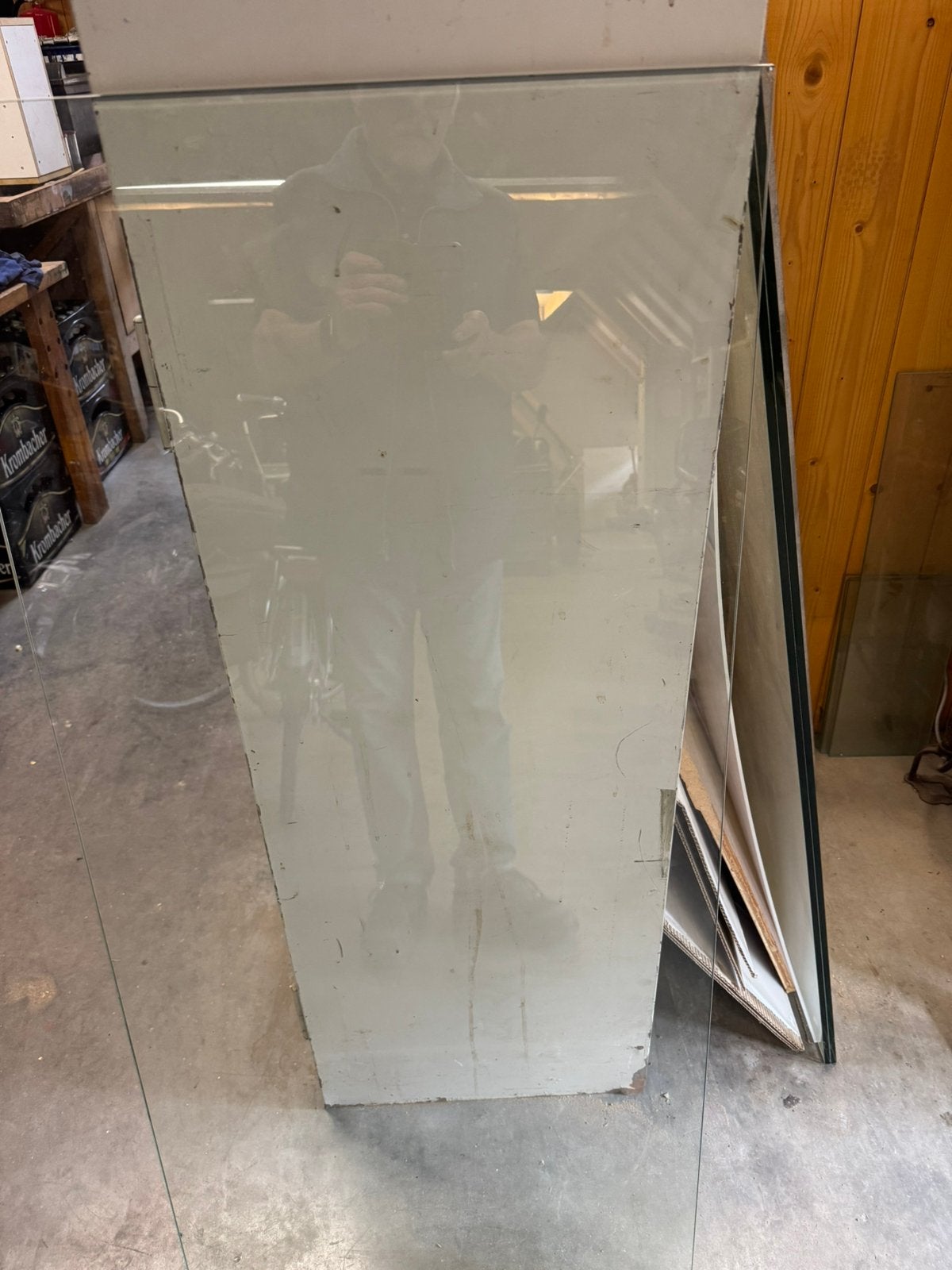 3 gelaagde glazen schappen 8 mm dik., Doe-het-zelf en Verbouw, Ophalen, Minder dan 80 cm, 160 cm of meer, Zo goed als nieuw