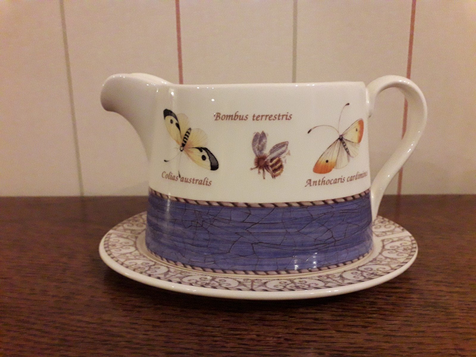 Wedgwood Sarah's Garden sauskom, Huis en Inrichting, Overige typen, Ophalen of Verzenden, Zo goed als nieuw, Overige stijlen