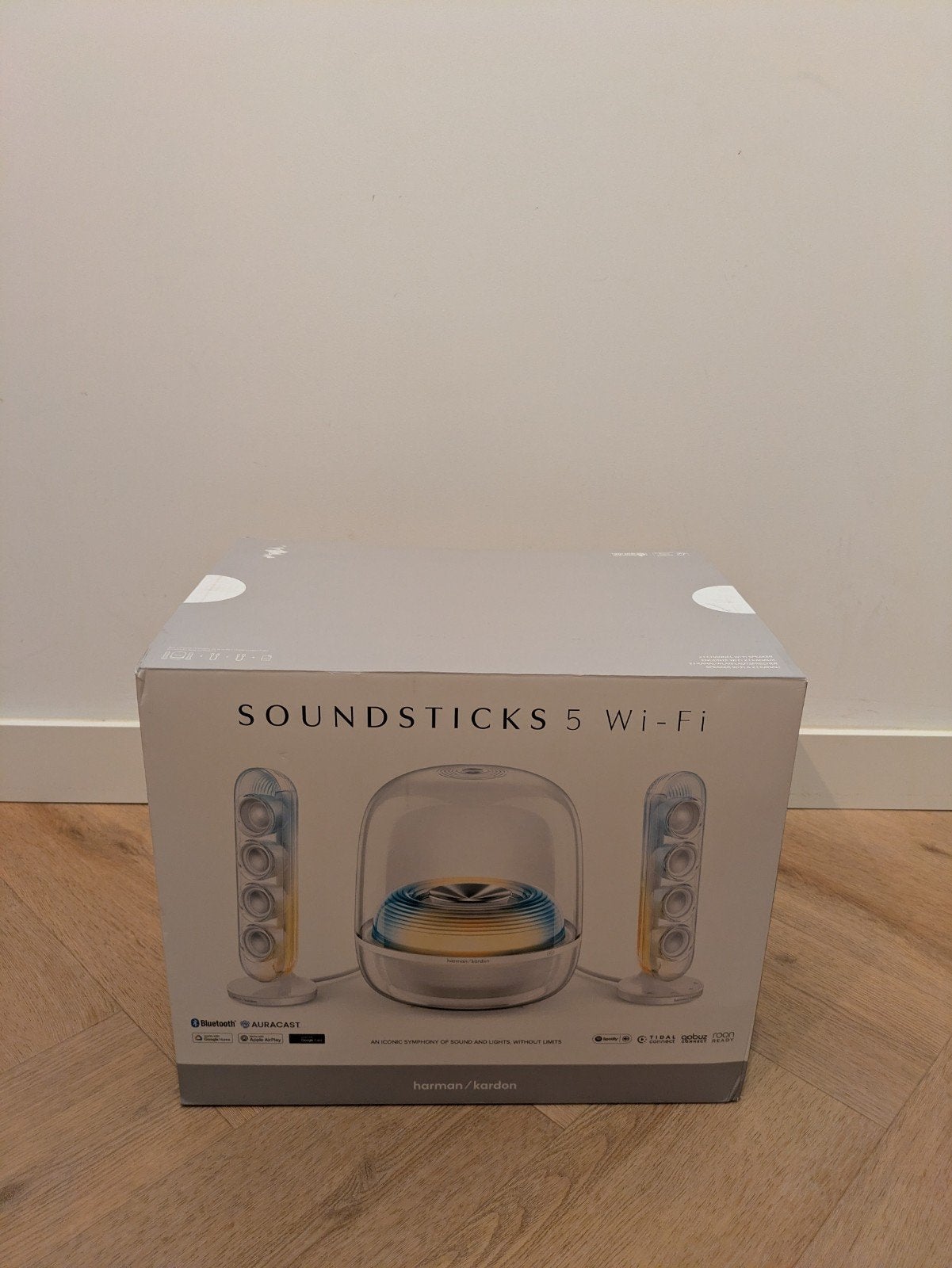 NIEUW Harman Kardon Soundsticks 5 Wi-Fi, Ophalen of Verzenden, 120 watt of meer, Subwoofer, Overige merken