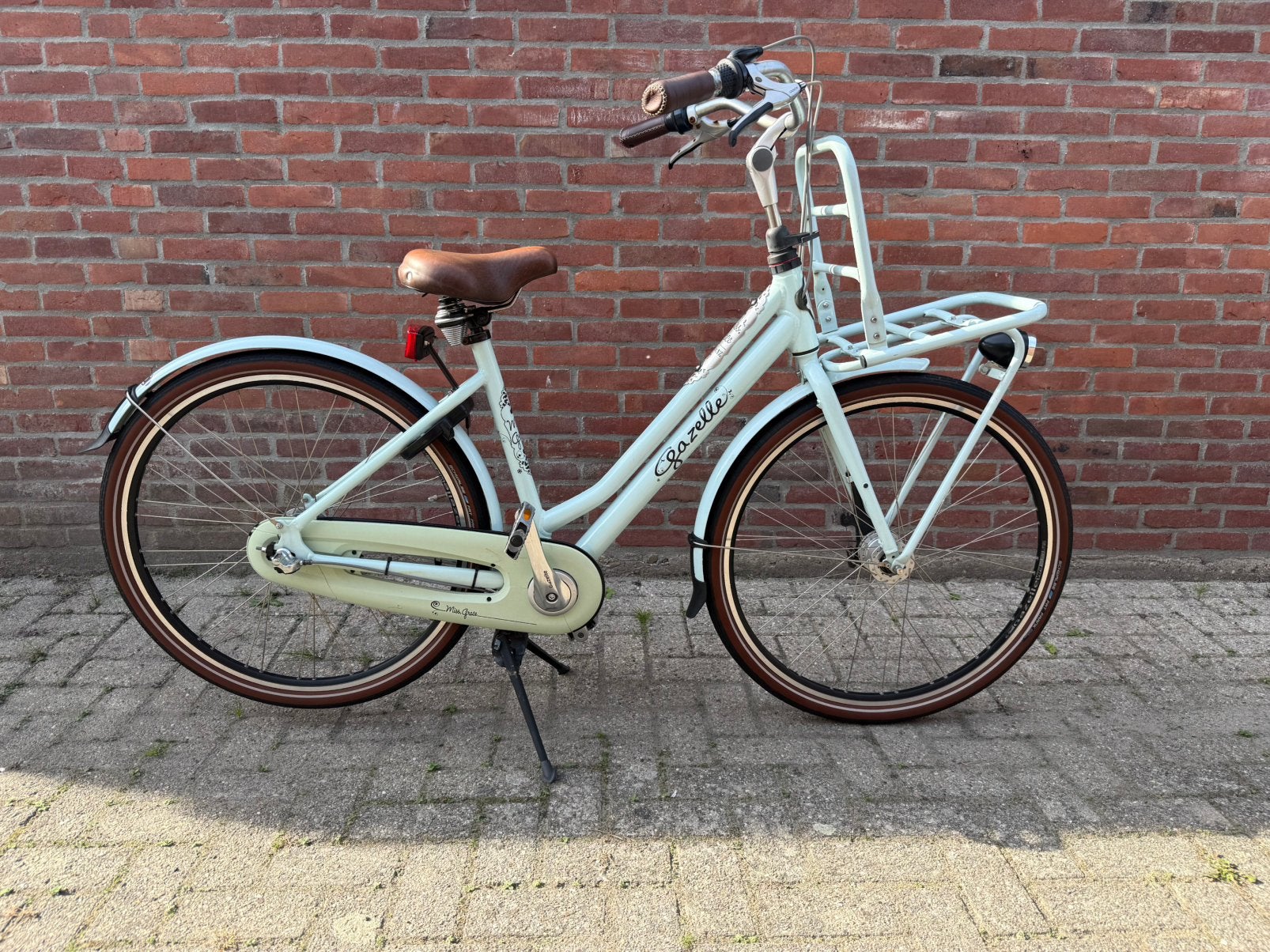 Gazelle Miss Grace damesfiets, Ophalen, Gebruikt, 47 tot 50 cm, Versnellingen