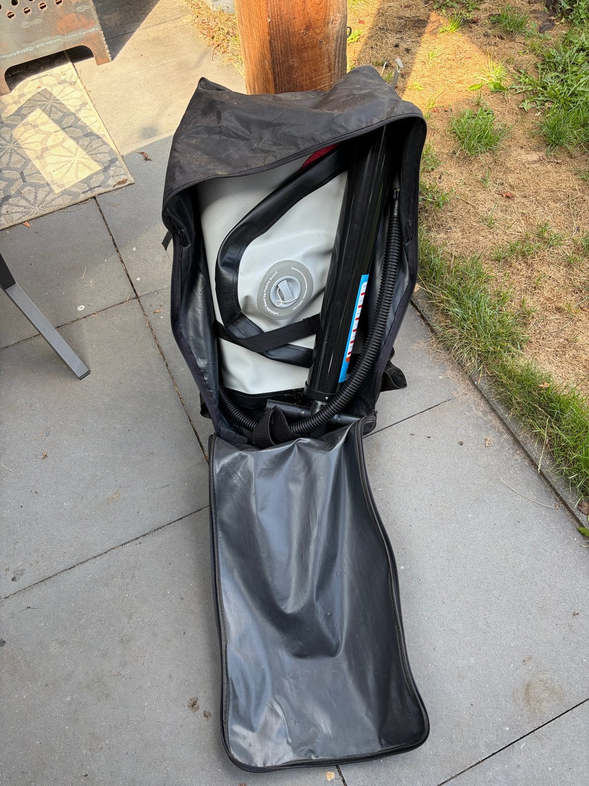 Opblaasbaar SUP board met pomp en accessoires, Ophalen, Gebruikt, SUP-boards