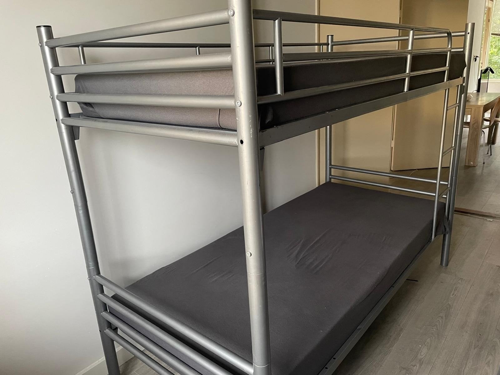 2persoons stapelbed, Huis en Inrichting, Ophalen, 90 cm, Tweepersoons, Zo goed als nieuw