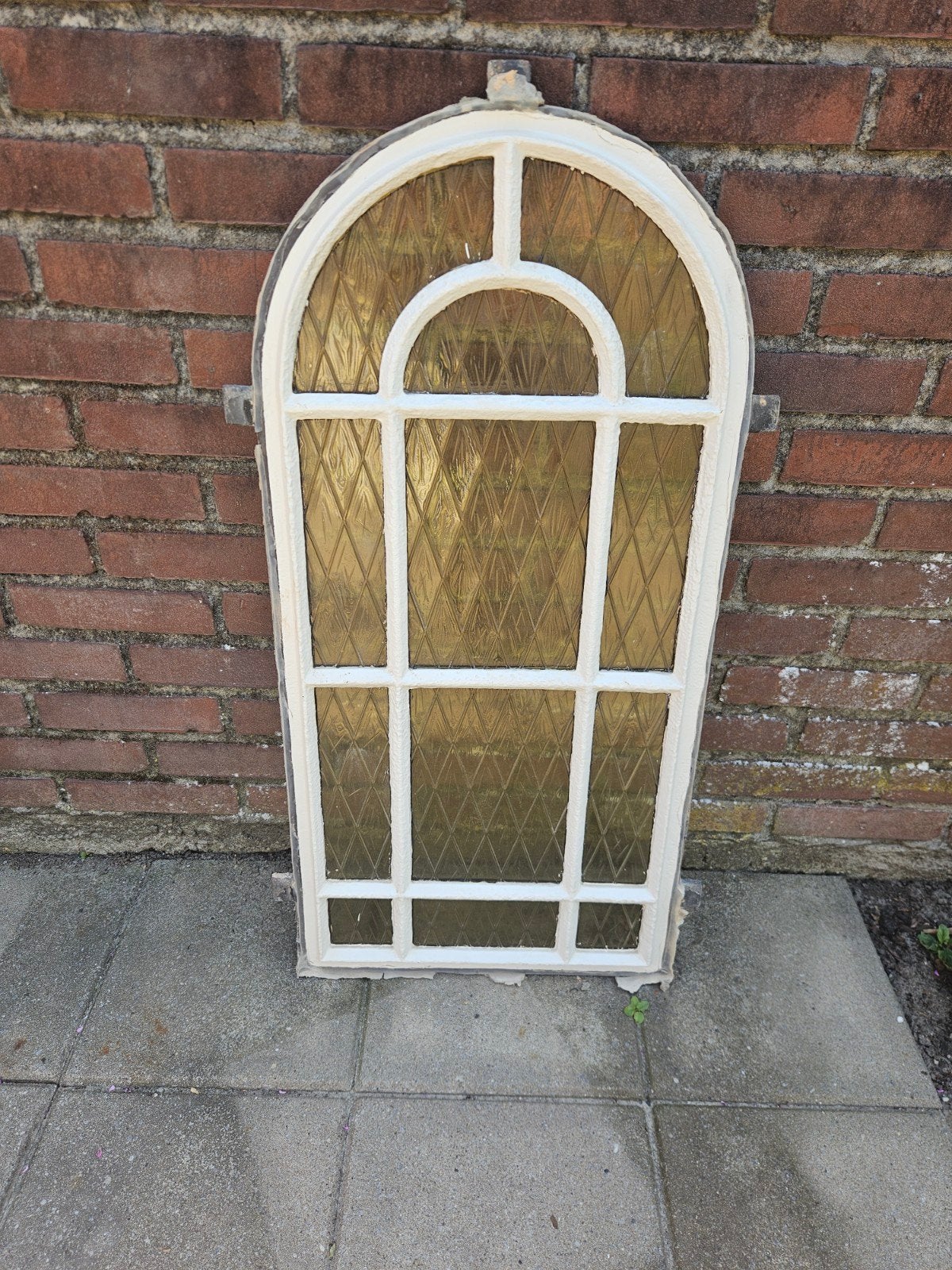 Stalraam glas en lood, Ophalen, Minder dan 80 cm, Minder dan 80 cm