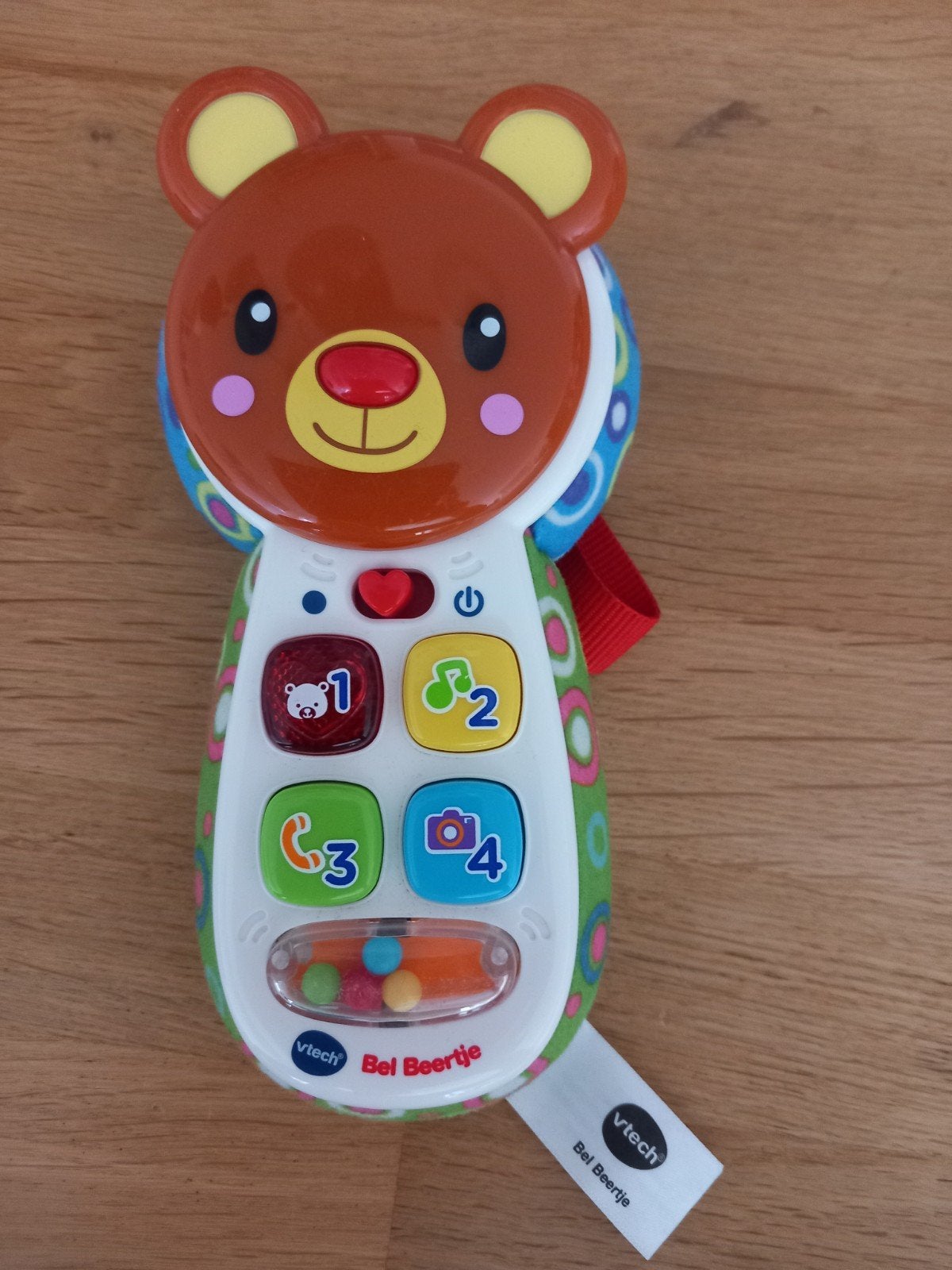 VTech Bel Beertje Telefoon, Ophalen of Verzenden, Gebruikt, 6 maanden tot 2 jaar