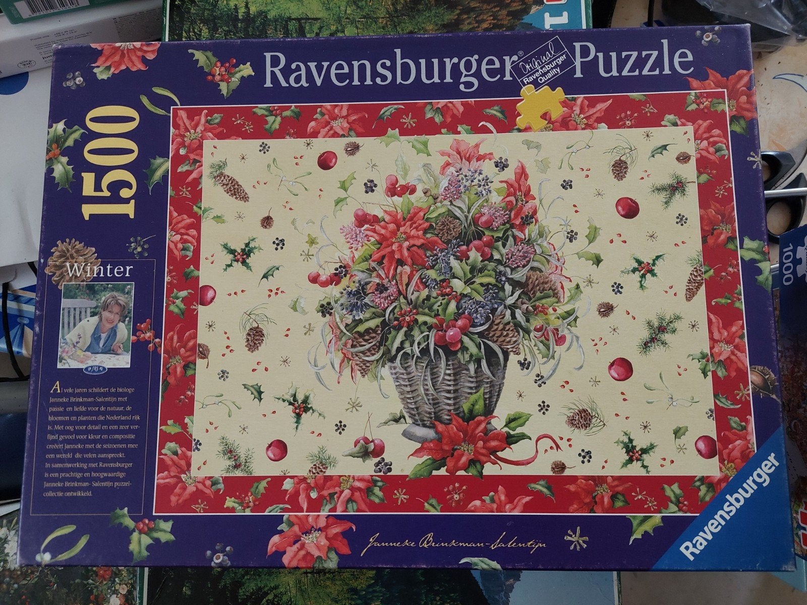 Ravensburger Puzzel Winter Janneke Brinkman-Salentijn 1500, Ophalen of Verzenden