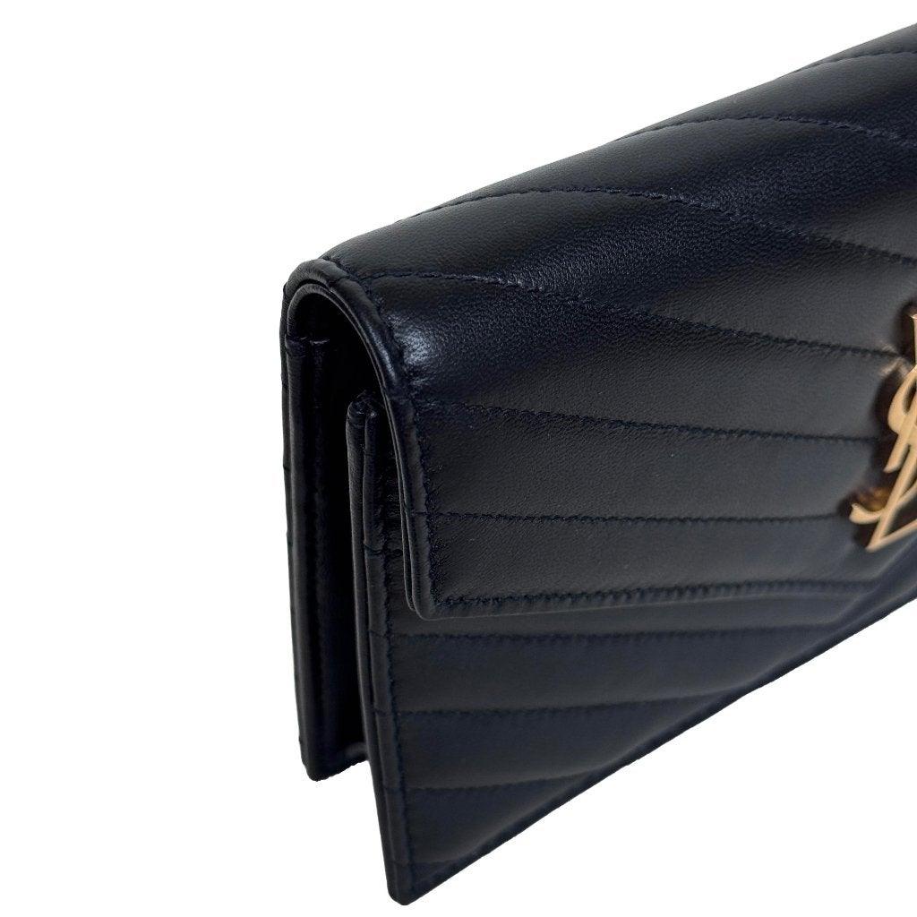 Yves saint laurent yves cassandre envelope woc wallet tas image 8