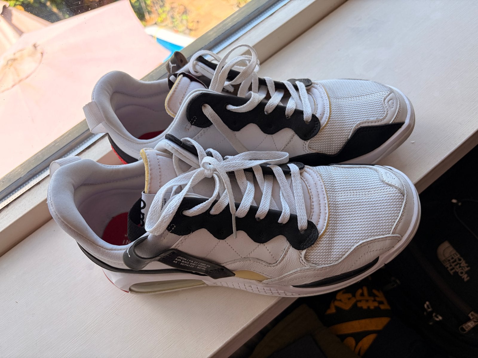 Nike Jordan Air Max 200 sneakers - Maat 45, Kleding | Heren, Schoenen, Ophalen, Gedragen, Wit, Sneakers of Gympen