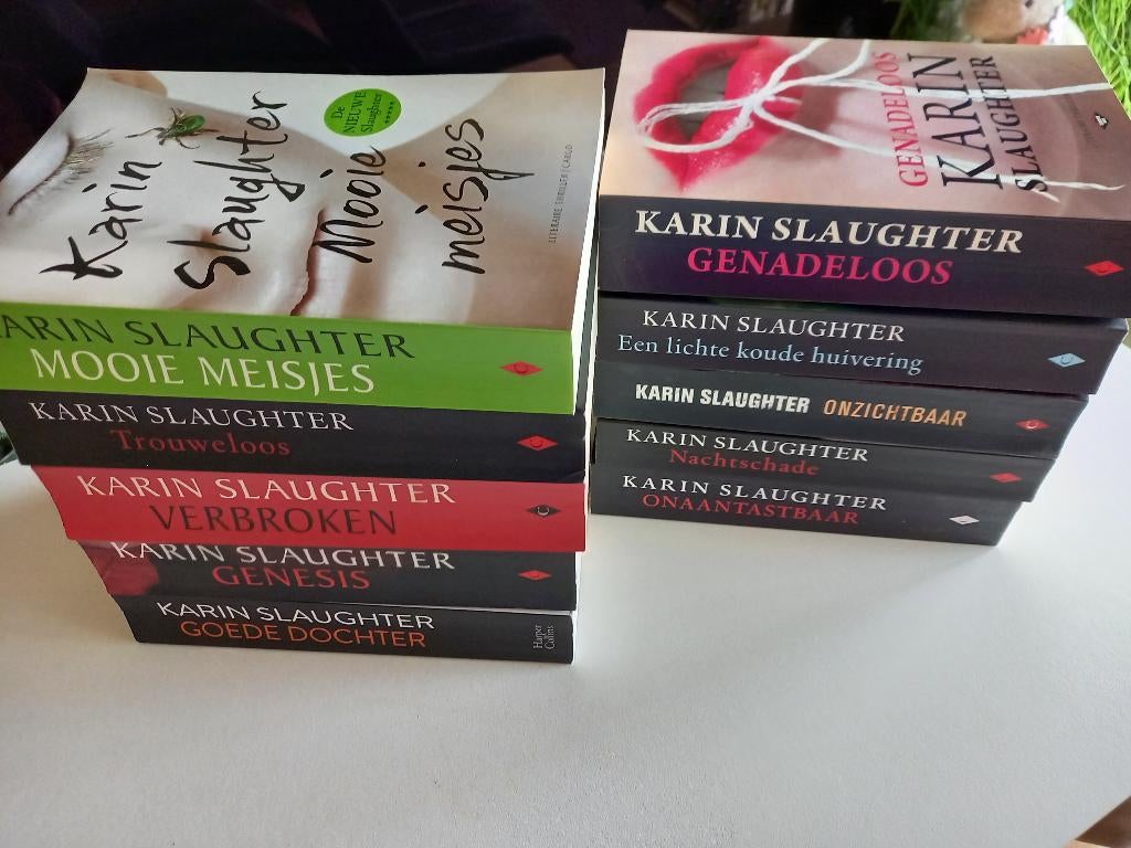 Literaire thriler: 10x Karin Slaughter, Boeken, Ophalen of Verzenden, Gelezen