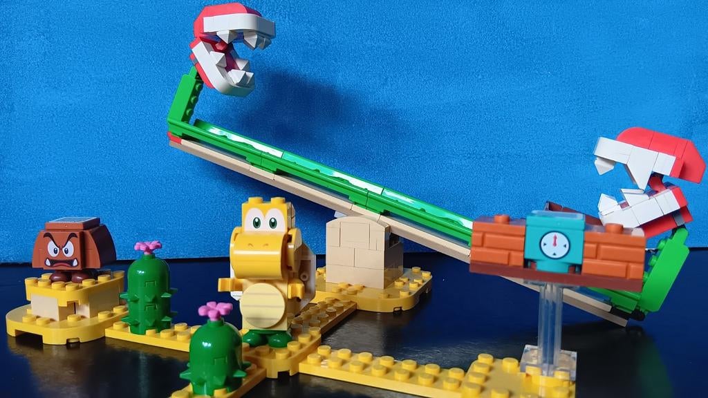LEGO Mario Piranha Plant Power Slide 71365, Ophalen of Verzenden, Gebruikt