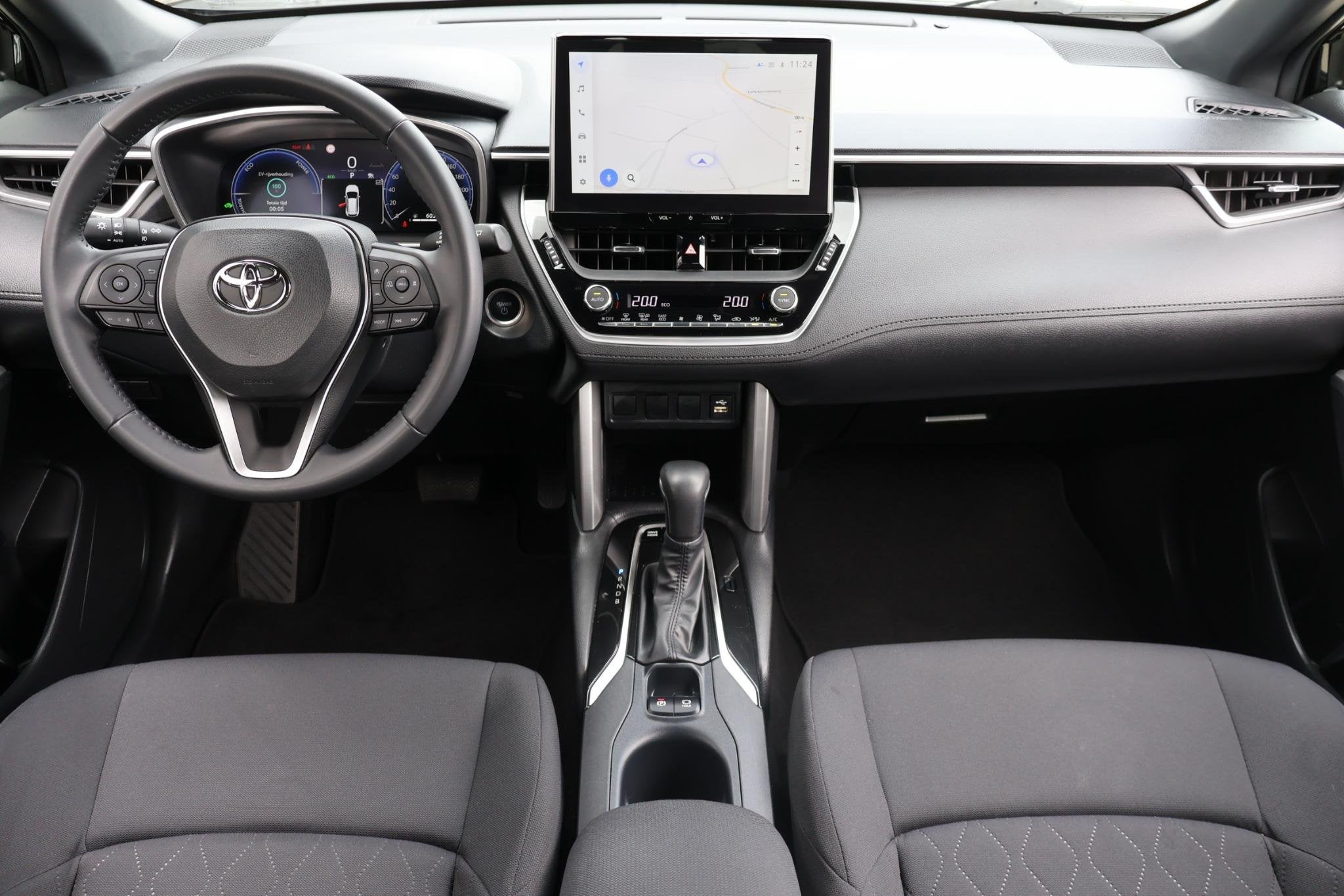 Toyota Corolla Cross 2.0 High Power Hybrid Active 1e Eigenaa, Dealer onderhouden, Stof, Gebruikt, 4 cilinders