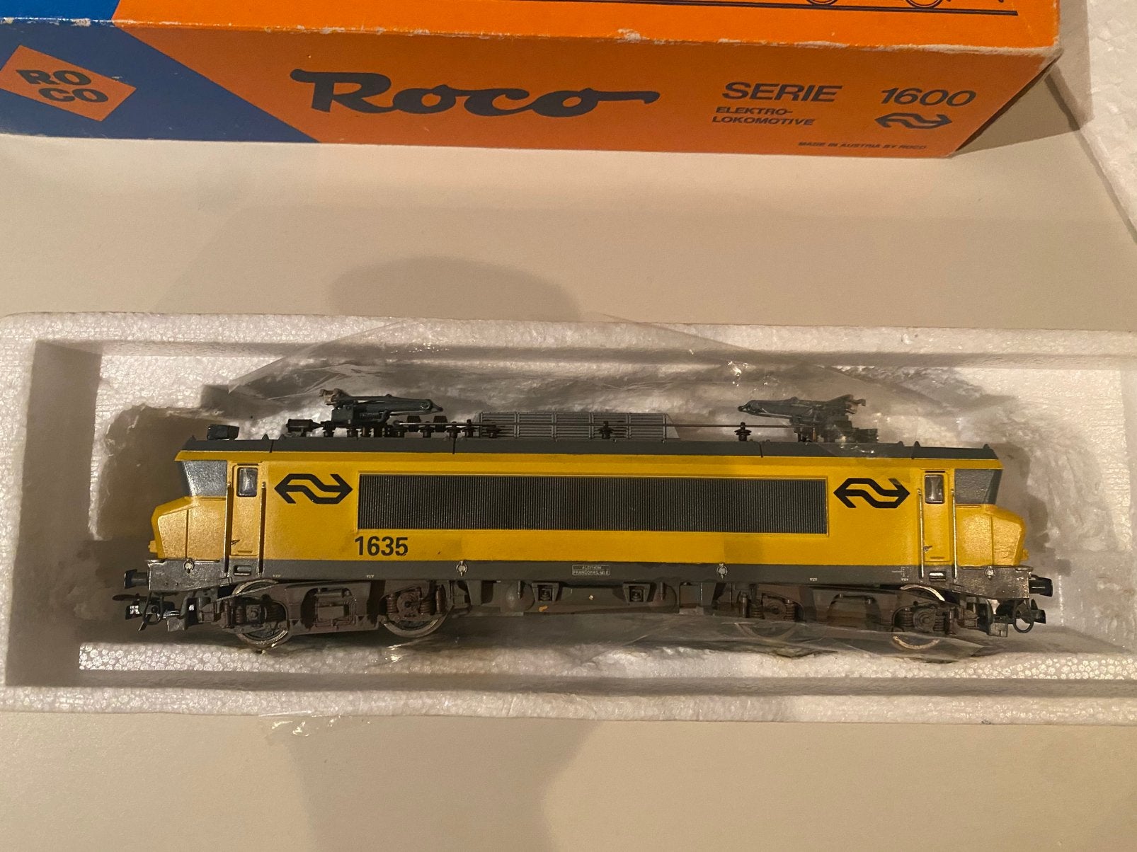 Roco NS 1635 DC digitaal, Hobby en Vrije tijd, Modeltreinen | H0, Gebruikt, Ophalen of Verzenden, NS, Roco