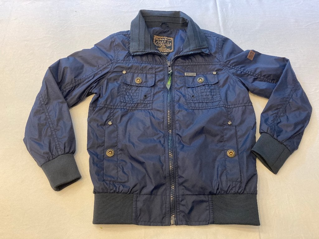 Cars inc jeans tussen herfst jas maat 140 donker blauw!, Ophalen of Verzenden, Zo goed als nieuw, Jas, Jongen