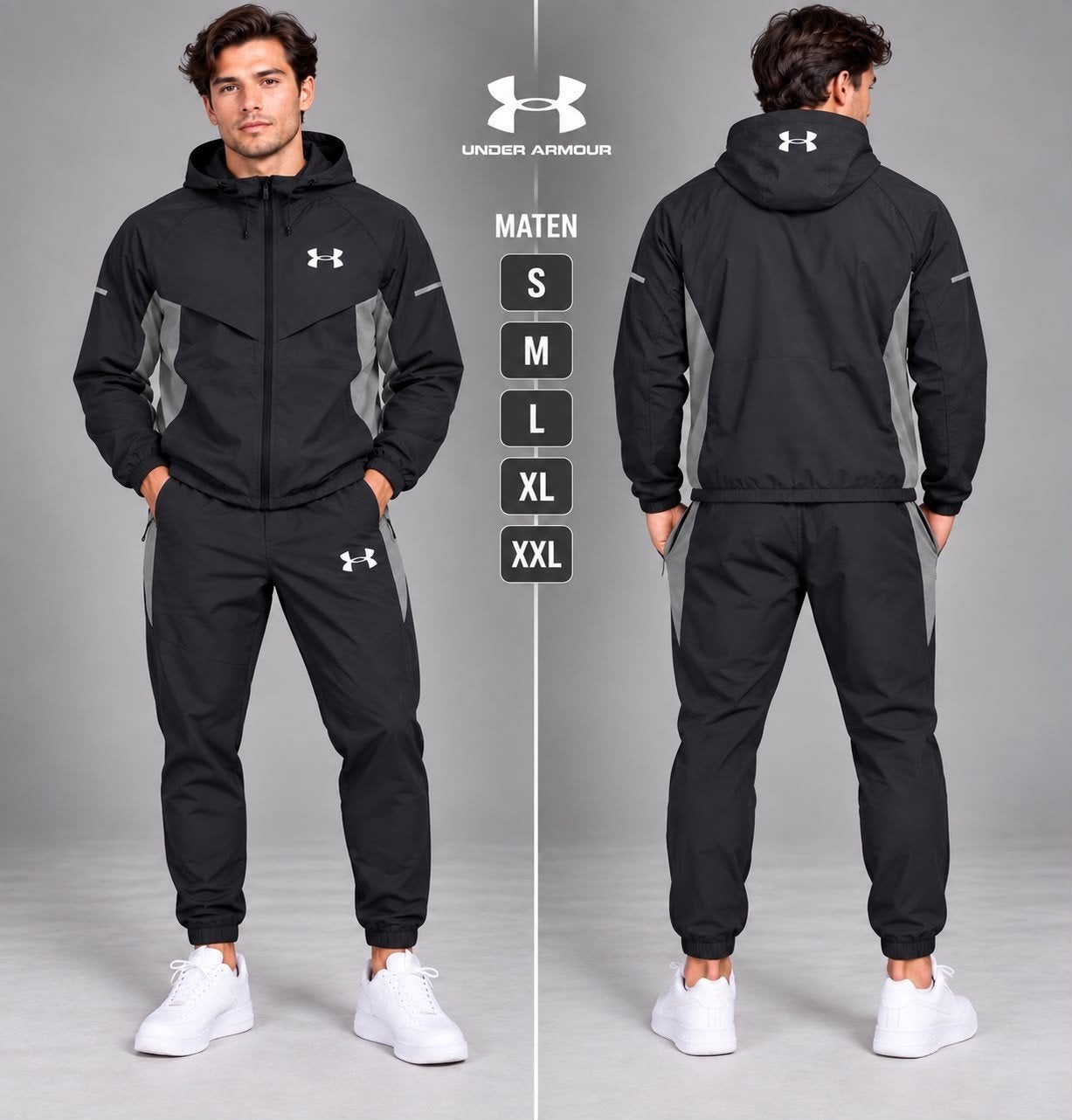 Under Armour Trainingspak - Diverse Kleuren en Maten, Kleding | Heren, Zwart, Under Armour, Nieuw, Overige maten