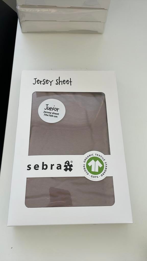 Sebra hoeslaken voor kilibed dusty roze 70 x 160 cm nieuw, Ophalen of Verzenden, Zo goed als nieuw