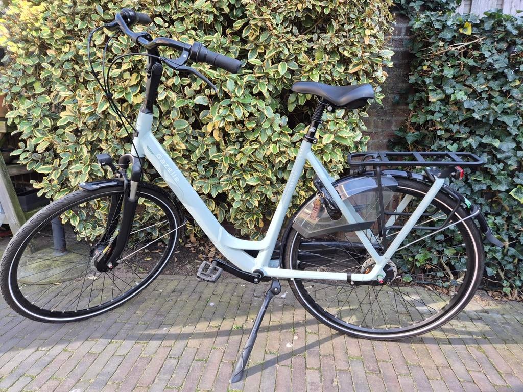 Gazelle Orange C7+ dames fiets, Fietsen en Brommers, Fietsen | Dames | Damesfietsen, 56 cm of meer, Ophalen, Zo goed als nieuw