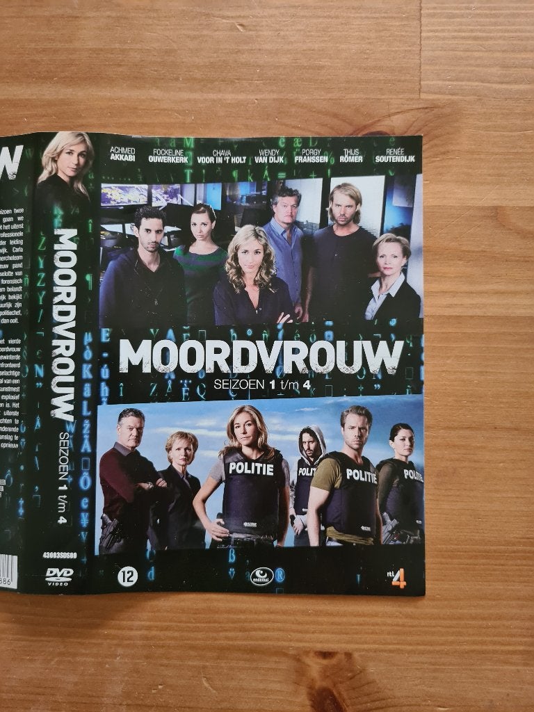 Moordvrouw - Seizoen 1-4 - DVD Boxset, Boxset, Ophalen of Verzenden, Zo goed als nieuw, Vanaf 12 jaar