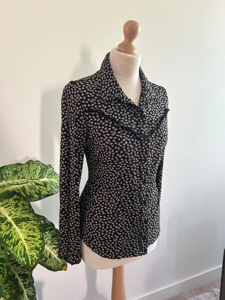 King Louie maat L prachtige western cowboy blouse 3378, Maat 42/44 (L), Ophalen of Verzenden, Zo goed als nieuw, King Louie