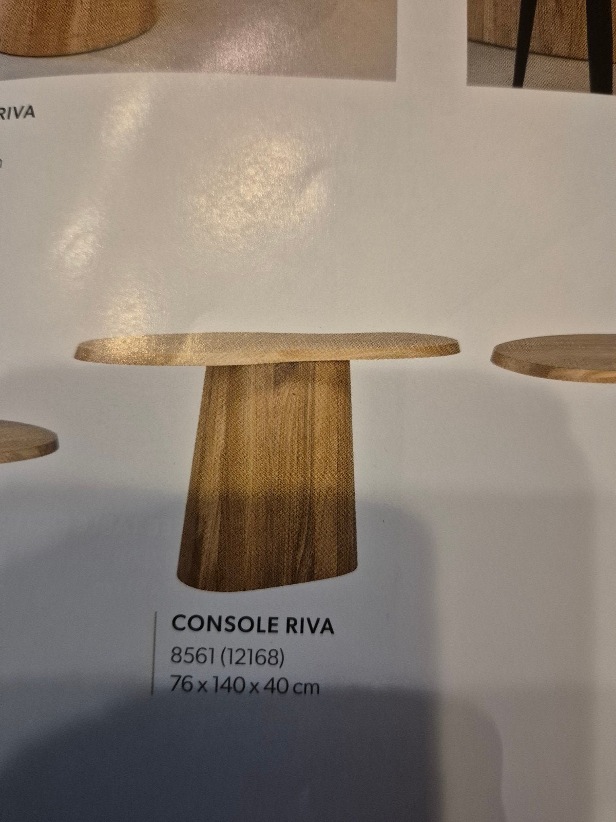 Richmond LUX side table RIVA EIKENHOUT 140, Ophalen, Nieuw