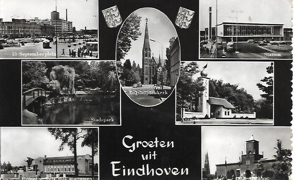 Eindhoven- -7-luik., Verzenden, 1960 tot 1980, Gelopen, Noord-Brabant