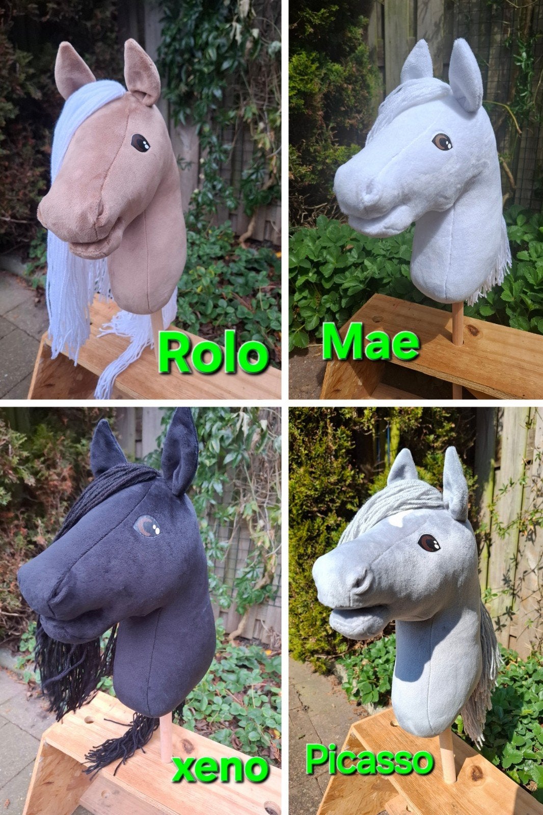 verschillende nieuwe hobbyhorses te koop., Ophalen of Verzenden, Nieuw, Jongen of Meisje