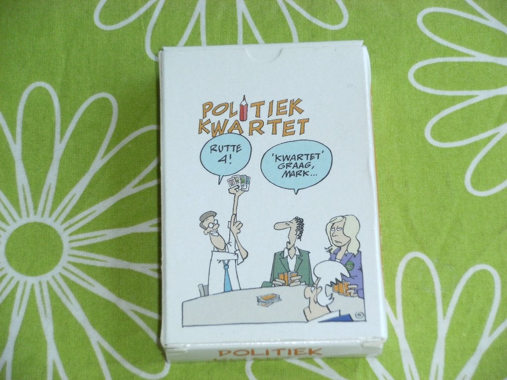 Politiek kwartet (2), Verzamelen, Ophalen of Verzenden, Zo goed als nieuw, Kwartet(ten)