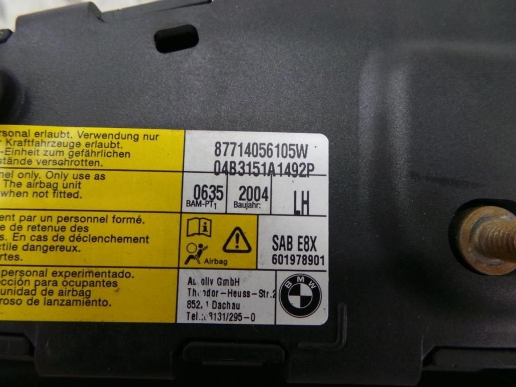 BMW 1 SERIES 120D AIRBAG LINKS 2004, Ophalen of Verzenden, Gebruikt, Stiba lid
