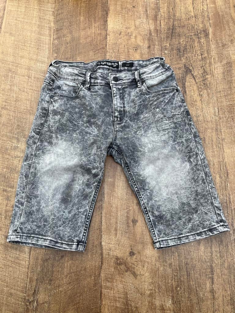 Street Rebel Skinny Denim Shorts Maat 158/164, Ophalen of Verzenden, Zo goed als nieuw, Jongen