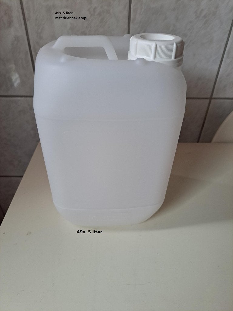 99 nieuwe jerrycans van 5 liter met dop., Ophalen, Nieuw, Overige automerken