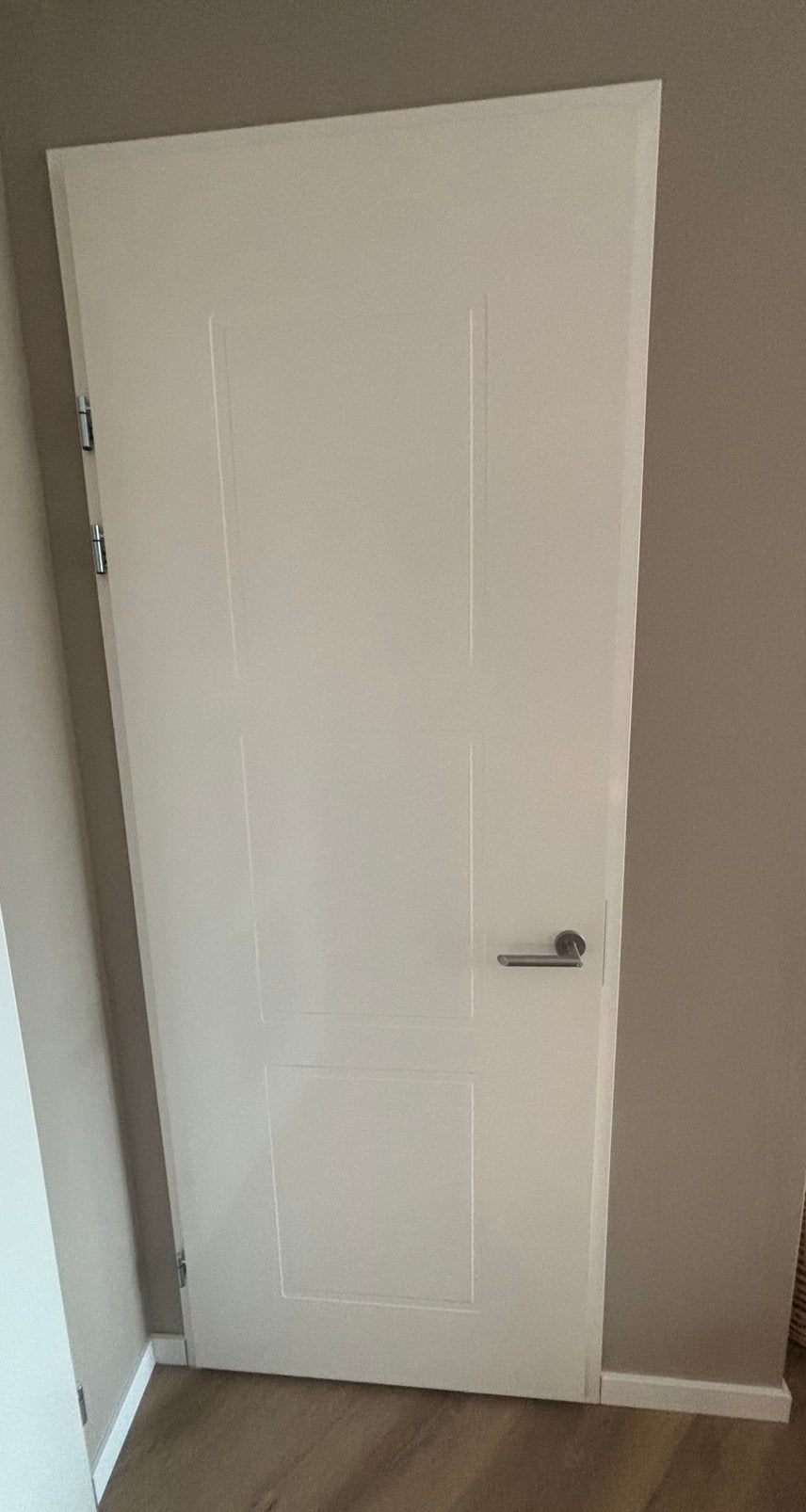 Svedex opdekdeur 231,5 x 83 met lichte beschadiging, Doe-het-zelf en Verbouw, Ophalen, 80 tot 100 cm, 215 cm of meer, Binnendeur