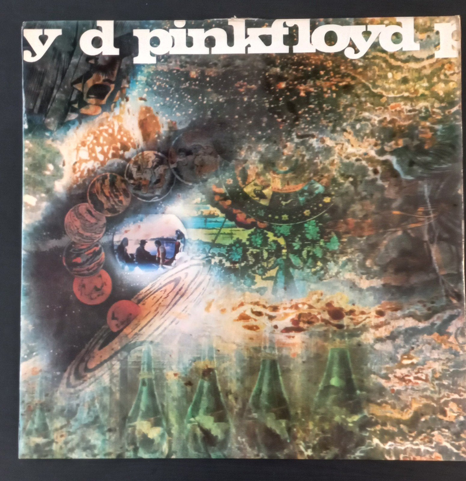 Pink Floyd Saucerful of secrets LP UK MONO 1968 PSYCH, Originele persing, Ophalen of Verzenden, Gebruikt, 12 inch
