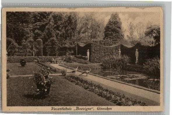 Ginneken Vacantiehuis Bouvigne st 1934 Arthur Klitzsch Nr ?, Verzamelen, Ophalen of Verzenden, 1920 tot 1940, Gelopen, Noord-Brabant